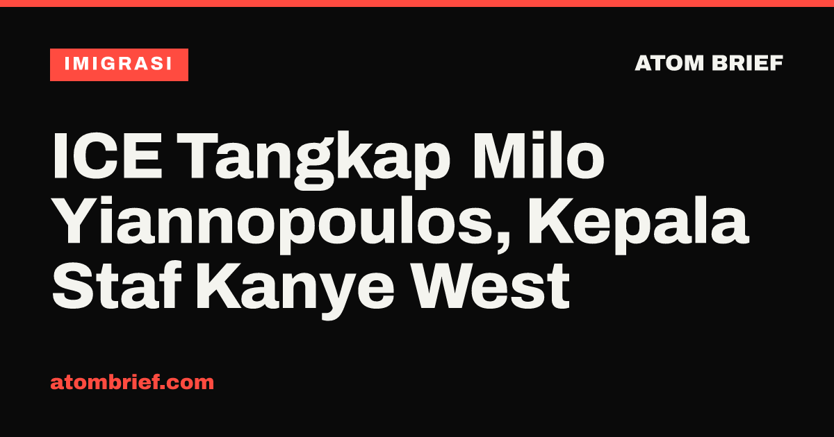 ICE Tangkap Milo Yiannopoulos, Kepala Staf Kanye West