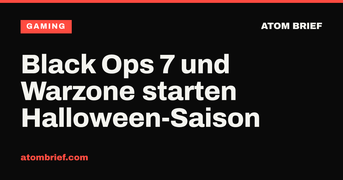 Black Ops 7 und Warzone starten Halloween-Saison