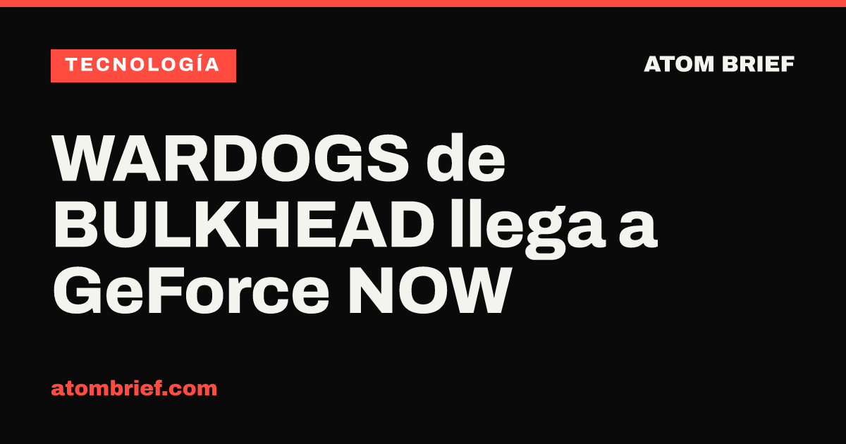 WARDOGS de BULKHEAD llega a GeForce NOW