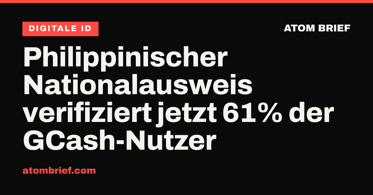 Philippinischer Nationalausweis verifiziert jetzt 61% der GCash-Nutzer