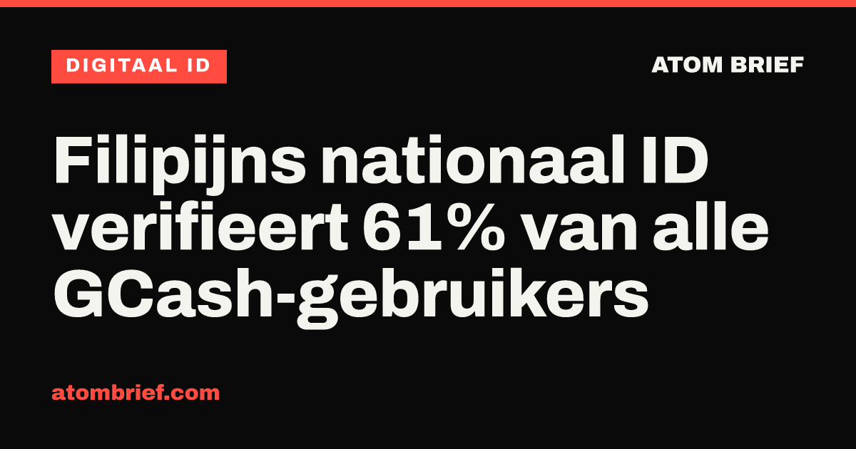 Filipijns nationaal ID verifieert 61% van alle GCash-gebruikers