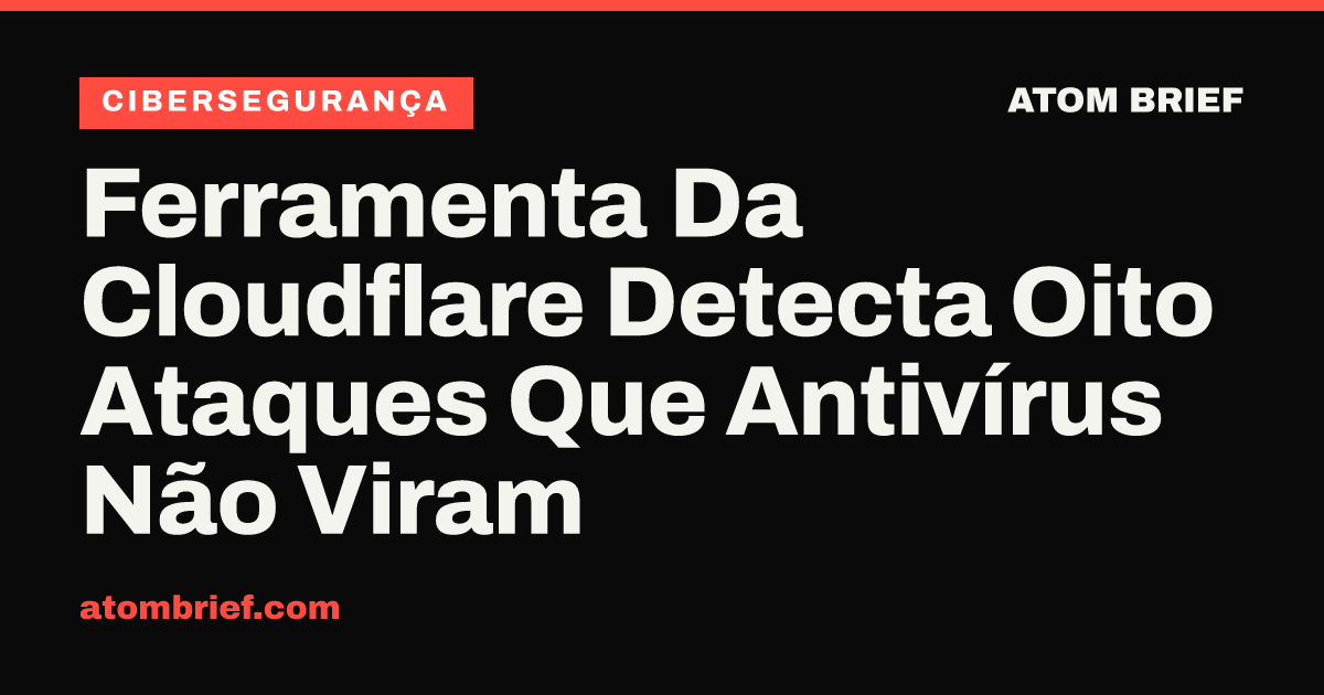 Ferramenta Da Cloudflare Detecta Oito Ataques Que Antivírus Não Viram