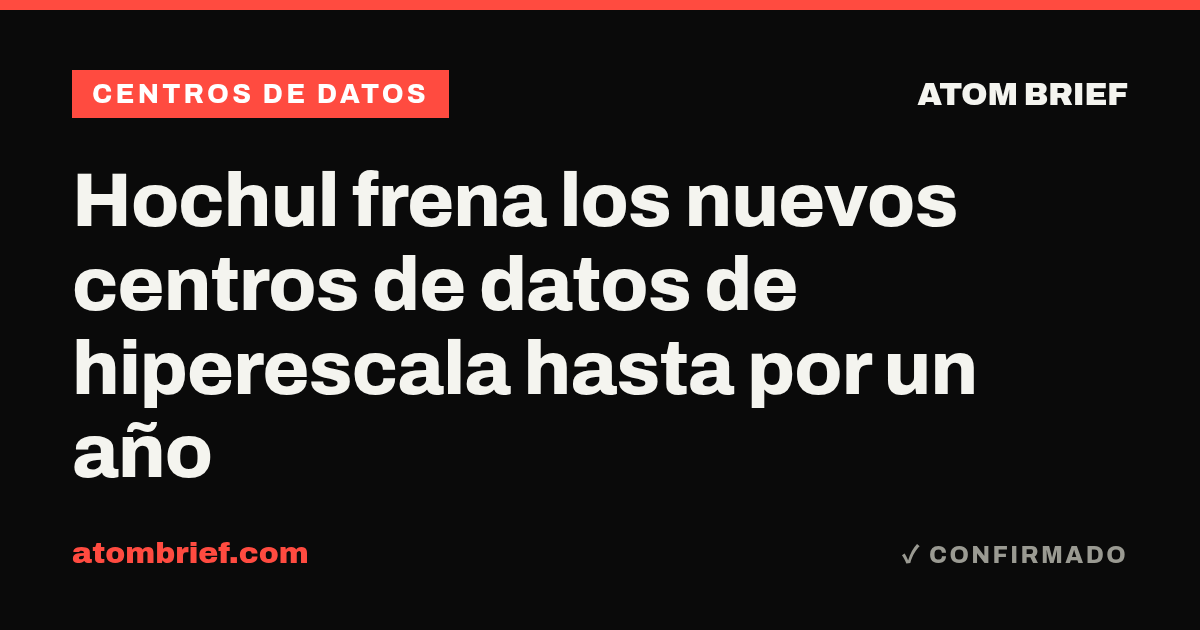 Hochul frena los nuevos centros de datos de hiperescala hasta por un año