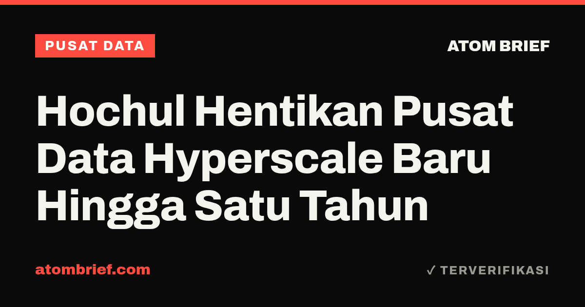 Hochul Hentikan Pusat Data Hyperscale Baru Hingga Satu Tahun