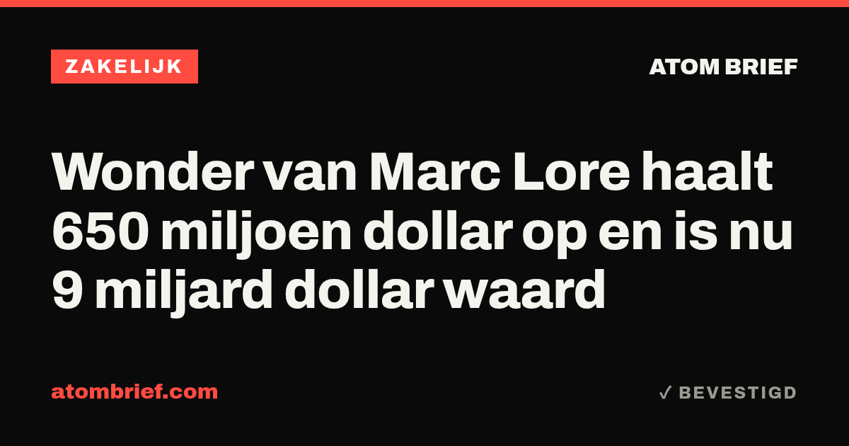 Wonder van Marc Lore haalt 650 miljoen dollar op en is nu 9 miljard dollar waard