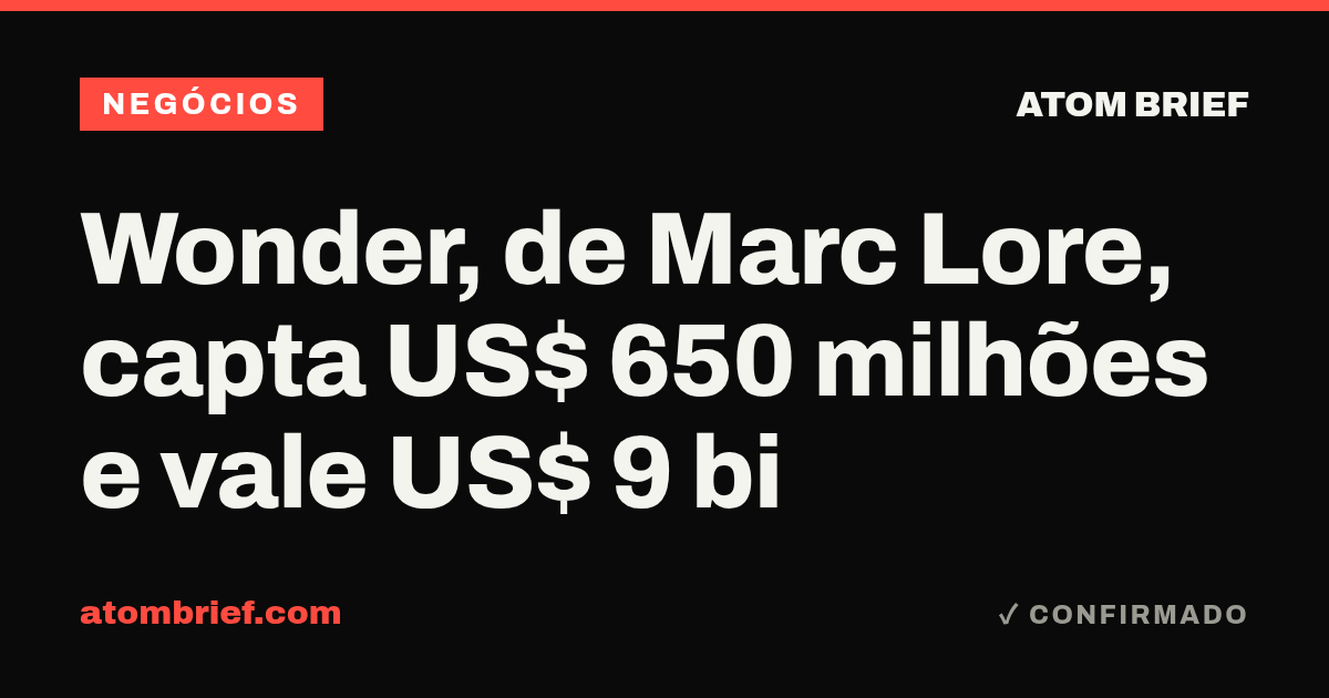 Wonder, de Marc Lore, capta US$ 650 milhões e vale US$ 9 bi