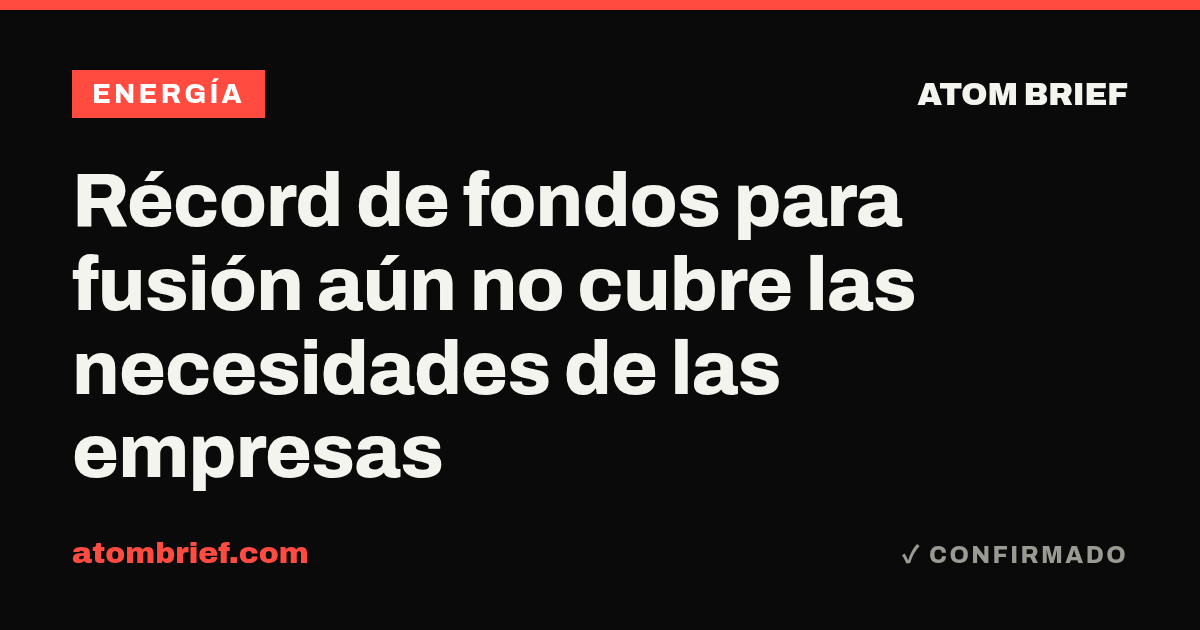 Récord de fondos para fusión aún no cubre las necesidades de las empresas